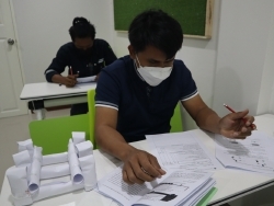 ทดสอบความรู้ก่อน และหลังการฝึกอบรม		