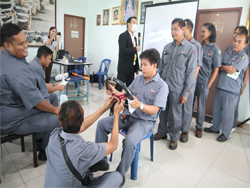 เทคนิคการลงจากรถ