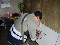 ลงทะเบียนรับเอกสารประกอบการฝึกอบรม