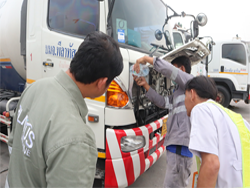 การตรวจสอบและเตรียมความพร้อมของยานพาหนะ