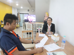 สรุปผลการตรวจประเมินพร้อมให้คำแนะนำรายบุคคล