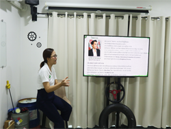 กล่าวต้อนรับพร้อมแนะนำวิทยากรและกิจกรรมฝึกอบรม