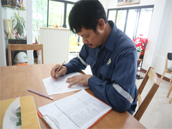 ทดสอบความรู้ก่อน และหลังการฝึกอบรม