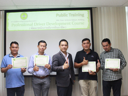 Professional Driver Development Course พัฒนาพนักงานขับรถมืออาชีพ