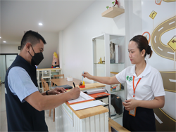 ลงทะเบียนรับเอกสารประกอบการฝึกอบรม