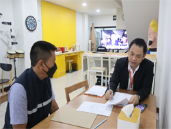 สรุปผลการตรวจประเมินพร้อมให้คำแนะนำรายบุคคล