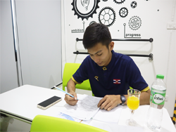 ลงทะเบียนรับเอกสารประกอบการฝึกอบรม