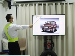 การตรวจสอบความปลอดภัยรอบตัวรถด้วยกระบวนการ KYT