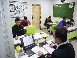 ลงทะเบียนรับเอกสารประกอบการฝึกอบรม