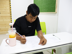 ทดสอบความรู้ก่อน และหลังการฝึกอบรม