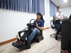 ทดสอบปฏิกิริยาการตอบสนองในสถานการณ์ฉุกเฉิน