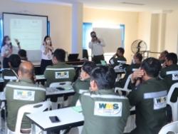 กล่าวต้อนรับพร้อมแนะนำวิทยากร และกิจกรรมฝึกอบรม