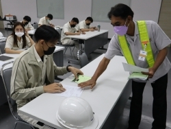 ทดสอบความรู้ก่อน และหลังการฝึกอบรม