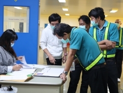 ลงทะเบียนรับเอกสารประกอบการฝึกอบรม