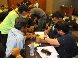 กิจกรรมระดมสมองเพื่อการแก้ไขปัญหาร่วมกัน Team Building and Brainstorm