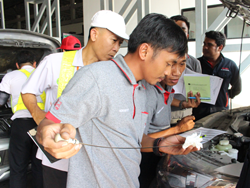 ปฏิบัติการตรวจสอบ และบำรุงรักษายานพาหนะเบื้องต้น Pre-Trip Inspection and Basic Maintenance