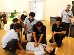 การกู้ฟื้นคืนชีพในสถานการณ์ฉุกเฉินด้วยการทำ CPR