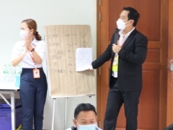 สรุปผลคะแนนที่แต่ละกลุ่มสามารถสะสมไว้ได้