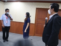 จำลองสถานการณ์เมื่อต้องสื่อสารกับผู้โดยสาร