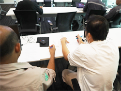 ลงทะเบียนรับเอกสารประกอบการฝึกอบรม