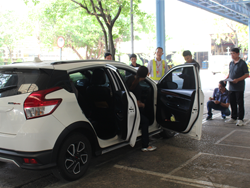 ปฏิบัติการตรวจสอบ และเตรียมความพร้อมของยานพาหนะประจำวันก่อนการเดินทาง Daily Inspection