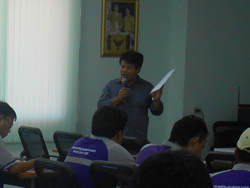 กล่าวต้อนรับ  พร้อมเปิดกิจกรรมฝึกอบรม