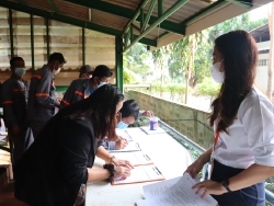 ลงทะเบียนรับเอกสารประกอบการฝึกอบรม