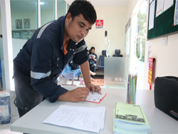 ลงทะเบียนทดสอบความรู้ก่อน และหลังการฝึกอบรม