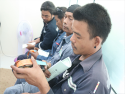 เทคนิคการใช้สายรัด และความสามารถในการรับแรง