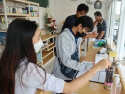 ลงทะเบียน รับเอกสารประกอบการฝึกอบรม