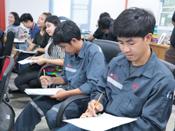 ทดสอบความรู้ก่อน และหลังการฝึกอบรม