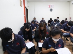 ทดสอบความรู้ก่อน และหลังการฝึกอบรม