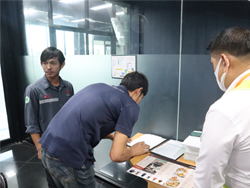 ลงทะเบียนรับเอกสารประกอบการฝึกอบรม