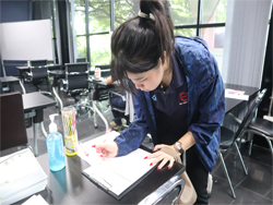 ลงทะเบียนรับเอกสารประกอบการฝึกอบรม