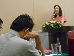 กล่าวต้อนรับแะลเปิดการฝึกอบรมโดยทีมงานจาก F&N Daires