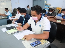 ทดสอบความรู้ก่อน และหลังการฝึกอบรม