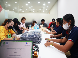 ทดสอบความรู้ก่อน และหลังการฝึกอบรม