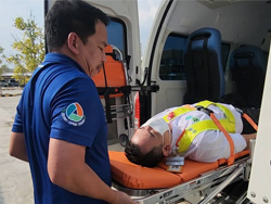 เทคนิคการนำส่งด้วยยานพาหนะทางการแพทย์ฉุกเฉินเฉิน