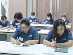 ทดสอบความรู้ก่อน และหลังการฝึกอบรม