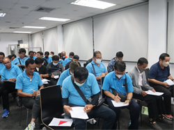 ทดสอบความรู้ก่อน และหลังการฝึกอบรม