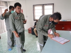 ลงทะเบียนรับเอกสารประกอบการฝึกอบรม