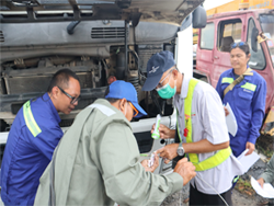 การตรวจสอบระบบไฟฟ้าและการทำงานของเครื่องยนต์เบื้องต้น