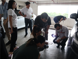 การตรวจสอบสภาพยาง และระบบรองรับน้ำหนัก