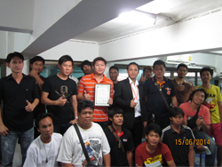 ผู้เข้าอบรมร่วมถ่ายภาพเป็นที่ระลึก