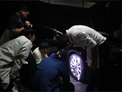 การตรวจสอบสภาพยาง และระบบรองรับน้ำหนัก