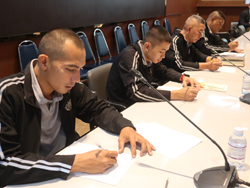 ลงทะเบียนรับเอกสารประกอบการฝึกอบรม