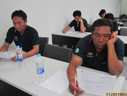 ทดสอบความรู้ก่อนการฝึกอบรม