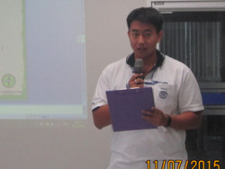 กล่าวรายงานวัตถุประสงค์โดยทีมงานจาก PATKOL