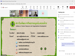 ทดสอบความรู้ก่อน และหลังการฝึกอบรม