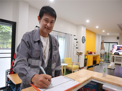ลงทะเบียนรับเอกสารประกอบการฝึกอบรม